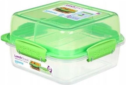 Sistema Lunchbox Stack Square To Go 1,24L (21610)