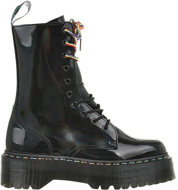 Doc martens black outlet rainbow