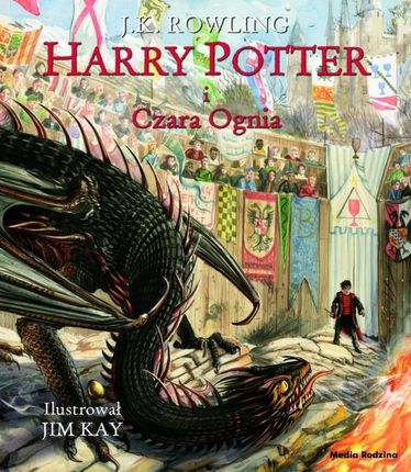 Harry Potter i czara ognia (wydanie ilustrowane). Tom 4