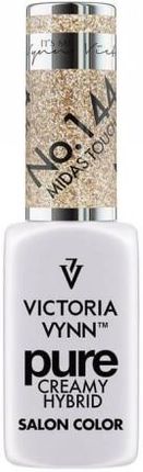 Victoria Vynn Pure Creamy Lakier Hybrydowy nr 144 Midas Touch