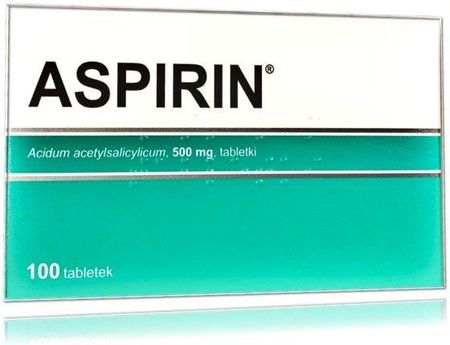 Aspirin 500 mg 100 tabletek