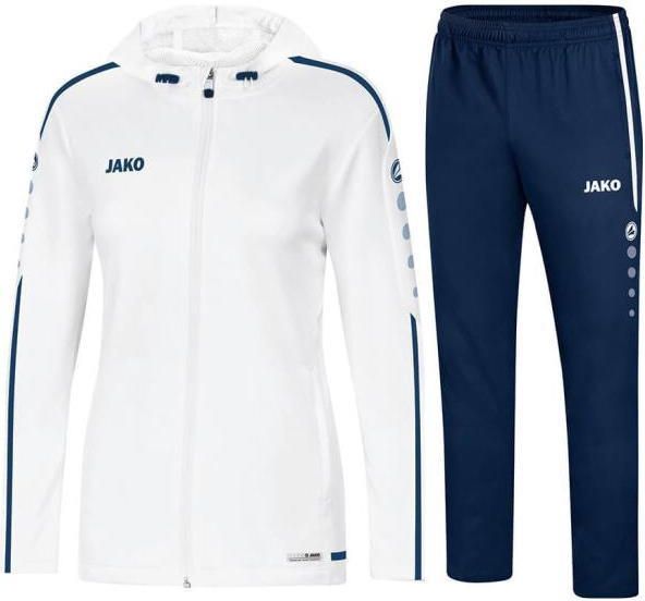 Jako Striker 2.0 Pantaloni Da Presentazione Donna - Micro-Twill Elastico, Tasche Con Zip, Colori Squadra