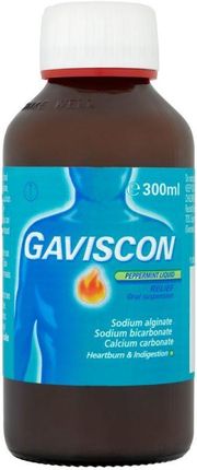 Gaviscon lek na zgagę refluks zawiesina doustna 300 ml smak miętowy