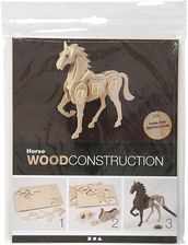 Creativ Company A S Puzzle 3D Drewniane Koń