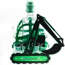 Karafka Na Prezent Koparka + Kieliszki Urodziny