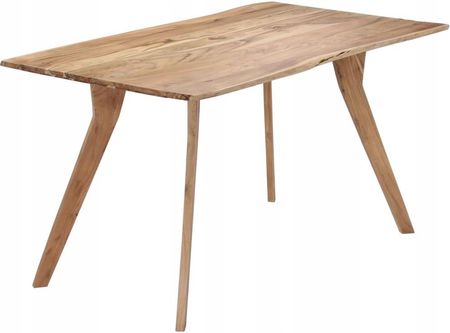 Stół jadalniany, 140 x 80 x 76 cm, lite drewno aka