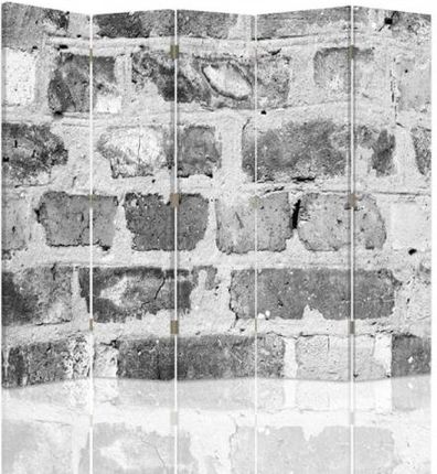 Feeby Parawan Pokojowy Pięcioczęściowy Dwustronny Canvas Ściana Z Cegieł (1397812401332)