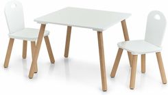 Zeller Scandi 2 Krzesła + Stolik (B07Q6YTV69) - Zestawy mebli dziecięcych