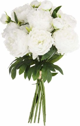 Atmosphera Bukiet sztucznych kwiatów 13szt Białe 50cm (B07GRD6YKN)