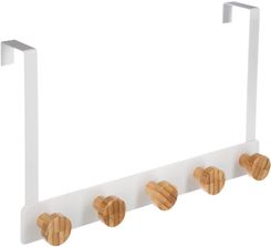 5Five Simple Smart Wieszak Na Drzwi Z 5 Bambusowymi Haczykami (B079TPS82H)