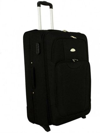 Mała kabinowa walizka PELLUCCI 1003 S Czarna - czarny
