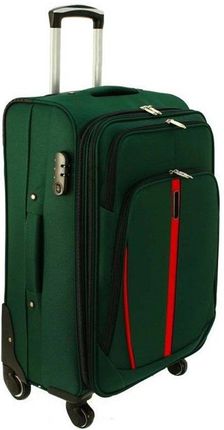 Mała kabinowa walizka PELLUCCI S-020 S Zielona - zielony