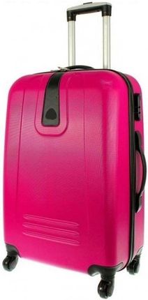 Duża walizka PELLUCCI 901 L Różowa - różowy