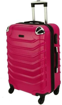 Duża walizka PELLUCCI 730 L Różowa - różowy
