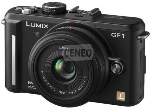 Panasonic DMC-GF1 ブラック レンズ付き Aparat cyfrowy Panasonic Lumix DMC-GF1 Czarny + 14-45mm