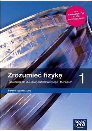 Fizyka. Zrozumieć fizykę. Podręcznik. Liceum ogólnokształcące. Klasa 1. Zakres rozszerzony