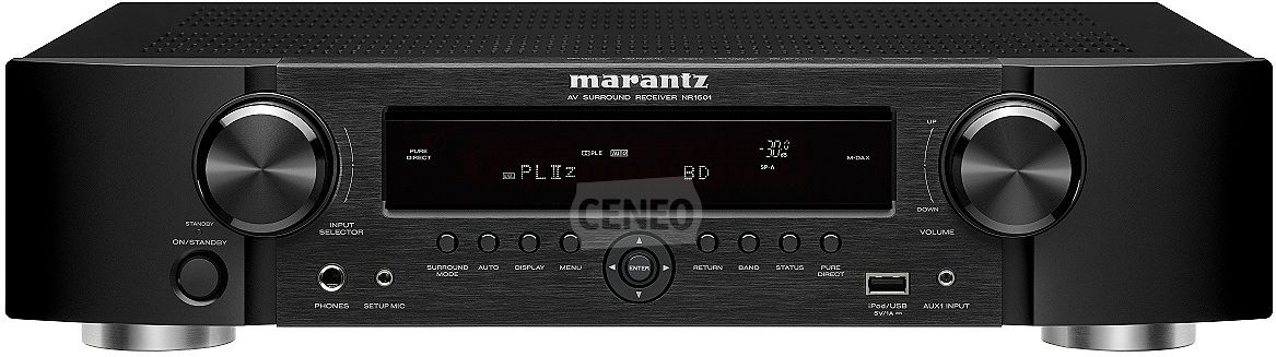 marantz AVアンプ NR-1601 marantz AVアンプ NR-1601 AVアンプの進化を確かめてみよう Marantz