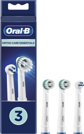 Oral-B Ortho Care Essentials Wymienne Końcówki szczoteczek x 3