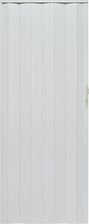 Gockowiak Drzwi Harmonijkowe 001P 014 Biały Mat 80Cm - Drzwi składane i przesuwne