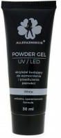 Allepaznokcie Powder Gel - akrylożel - 30ml - White + płyn Slip Solutions