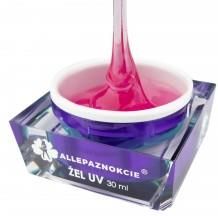 Allepaznokcie Żel do paznokci żel budujący Jelly Pink Glass 30 ml