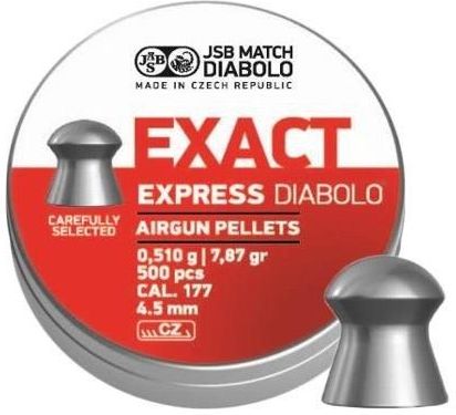 Jsb Match Diabolo Śrut Exact Express 4,52 500