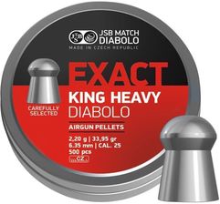 Zdjęcie Jsb Match Diabolo Śrut Exact King Heavy 6,35 150 - Bytom Odrzański