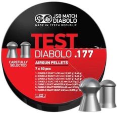 Zdjęcie Jsb Match Diabolo Śrut Exact Test Lg 4,5 7X50 - Lubsko