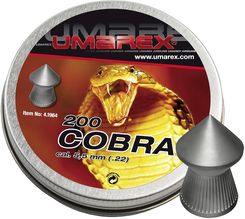 Zdjęcie Umarex Śrut Diabolo Cobra Pointed Ribbed 5,5 200 - Jeziorany
