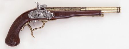 Hiszpania Replika Pistoletu Z Zamkiem Kapiszonowym K1109 L