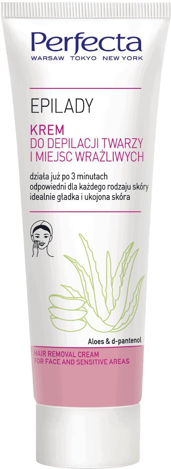 Produkt do depilacji Perfecta Epilady Krem Do Depilacji Twarzy I Miejsc