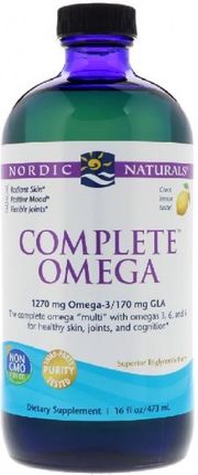 Nordic Naturals Complete Omega 1270 Mg, Cytryna, 473 Ml