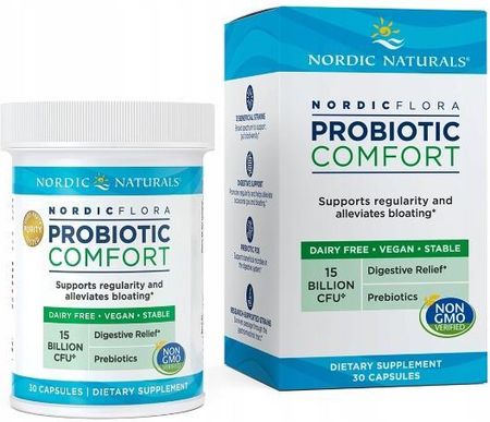 Naturals Nordic Flora Probiotic Comfort - Probiotyki 15 Mld Cfu,