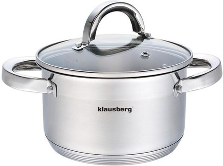 Klausberg Garnek Stalowy Z Pokrywą 24 Cm 6L Kb7126 (6471633)