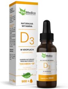 Ekamedica Witamina D3 Krople 30 Ml