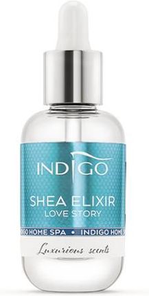 Indigo Oliwka do skórek Love Story - Shea Elixir 8ml