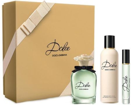 Dolce&Gabbana Dolce woda perfumowana 75Ml + woda perfumowana 7,4Ml + balsam 100Ml