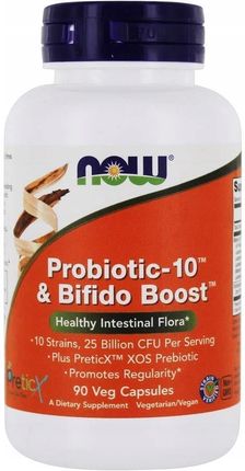 Now Foods Probiotic-10 & Bifido Boost 90 Kaps