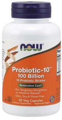 Now Foods Probiotic-10 100 Billion 60 Kaps