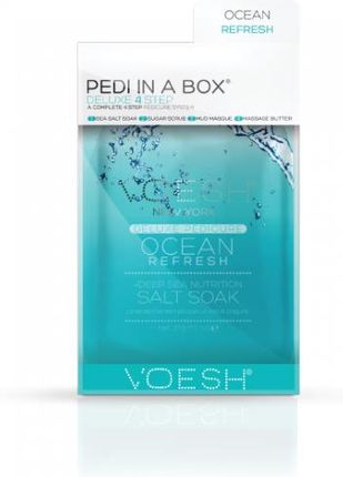 VOESH New York VOESH Ocean Refresh Pedi In A Box Deluxe Zestaw Do Pedicure 4 Kroki