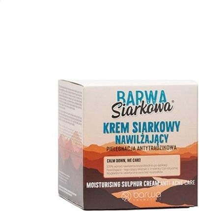 Krem Barwa Siarkowa Sulphuric Cream Prolonged Moisturising długotrwale nawilżający siarkowy na dzień i noc 50ml