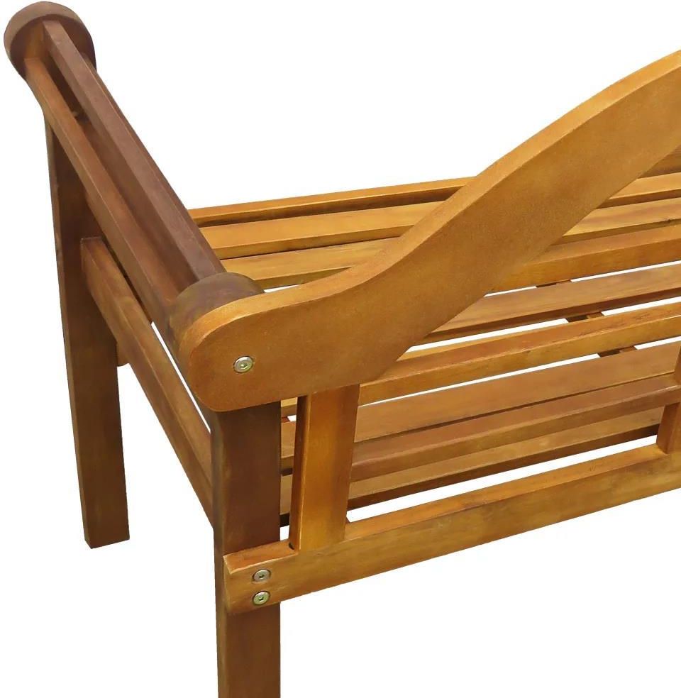 Pervoi Ławka Drewniana Dla Dwojga 55X135X95Cm - zdjęcie 4 Pervoi Ławka Drewniana Dla Dwojga 55X135X95Cm