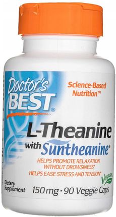 Doctor's Best L-Theanine with Suntheanine - L-Teanina 150 mg 90 kaps