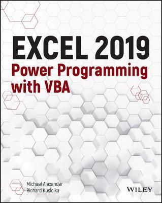 Power Programming Excel 2019 Power Programming with VBA (Alexander Michael) - Literatura ...