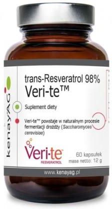 KenayAG Trans-Resveratrol 98% Veri-teTM 60 kaps