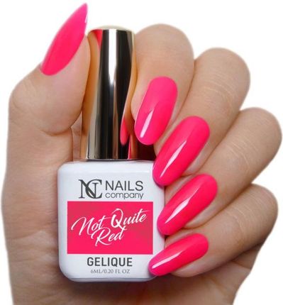 Nails Company LAKIER HYBRYDOWY – NOT QUITE RED