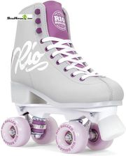 Rio Roller Script Grey Purple