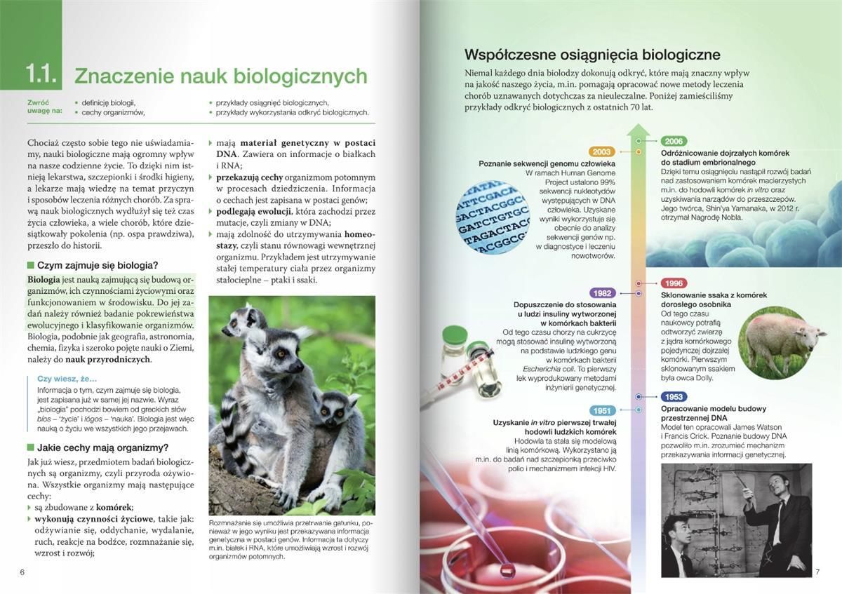 Podręcznik szkolny Biologia na czasie 1. Podręcznik dla liceum i