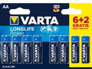 Blister 2 piles rechargeables Varta AA (LR06)