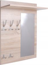 Zdjęcie Gockowiak Wieszak Z Lustrem Bruno Dąb Sonoma - Michałowo